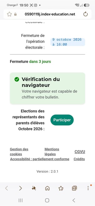 Participer au vote