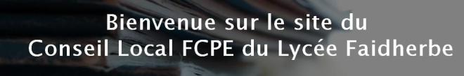 Bienvenue sur le site de la FCPE