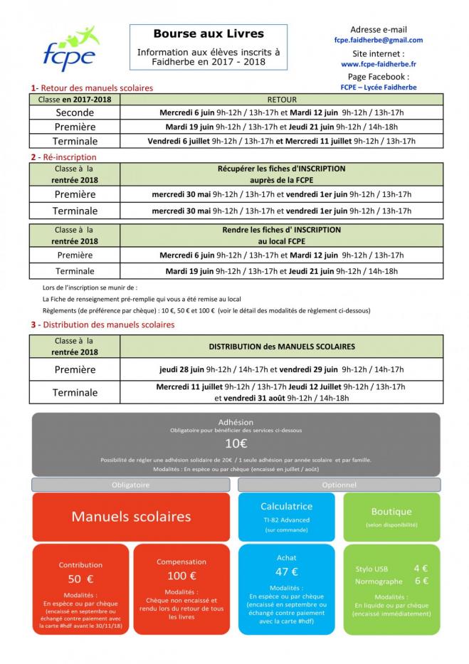 Instructions bourse au livres deja inscrits 2018 2019 1